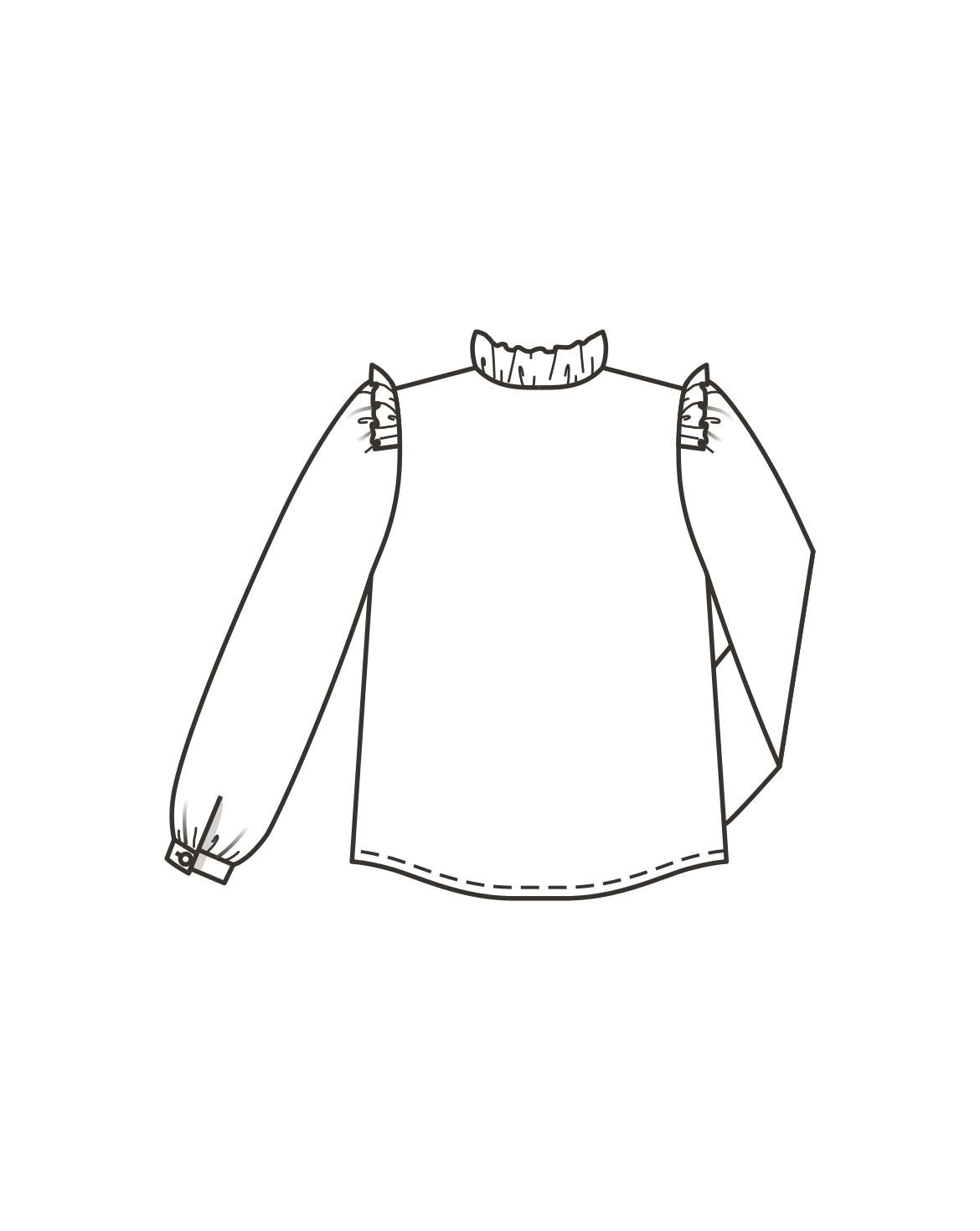 Symønster Burda 5939 - Bluse Skjorte - Dame | Bilde 4