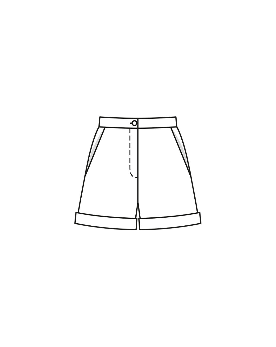 Symønster Burda 5912 - Bukse Shorts - Dame | Bilde 11