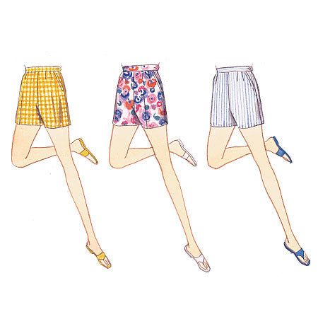 Symønster Vogue Patterns 9189 - Bukse Shorts - Dame | Bilde 4