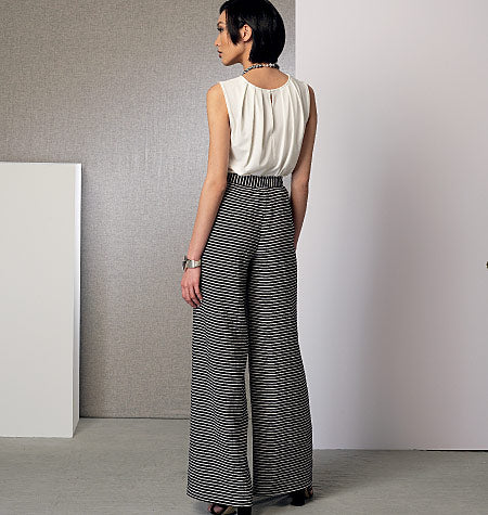 Symønster Vogue Patterns 9191 - Topp Bukse Shorts Tunika - Dame | Bilde 7