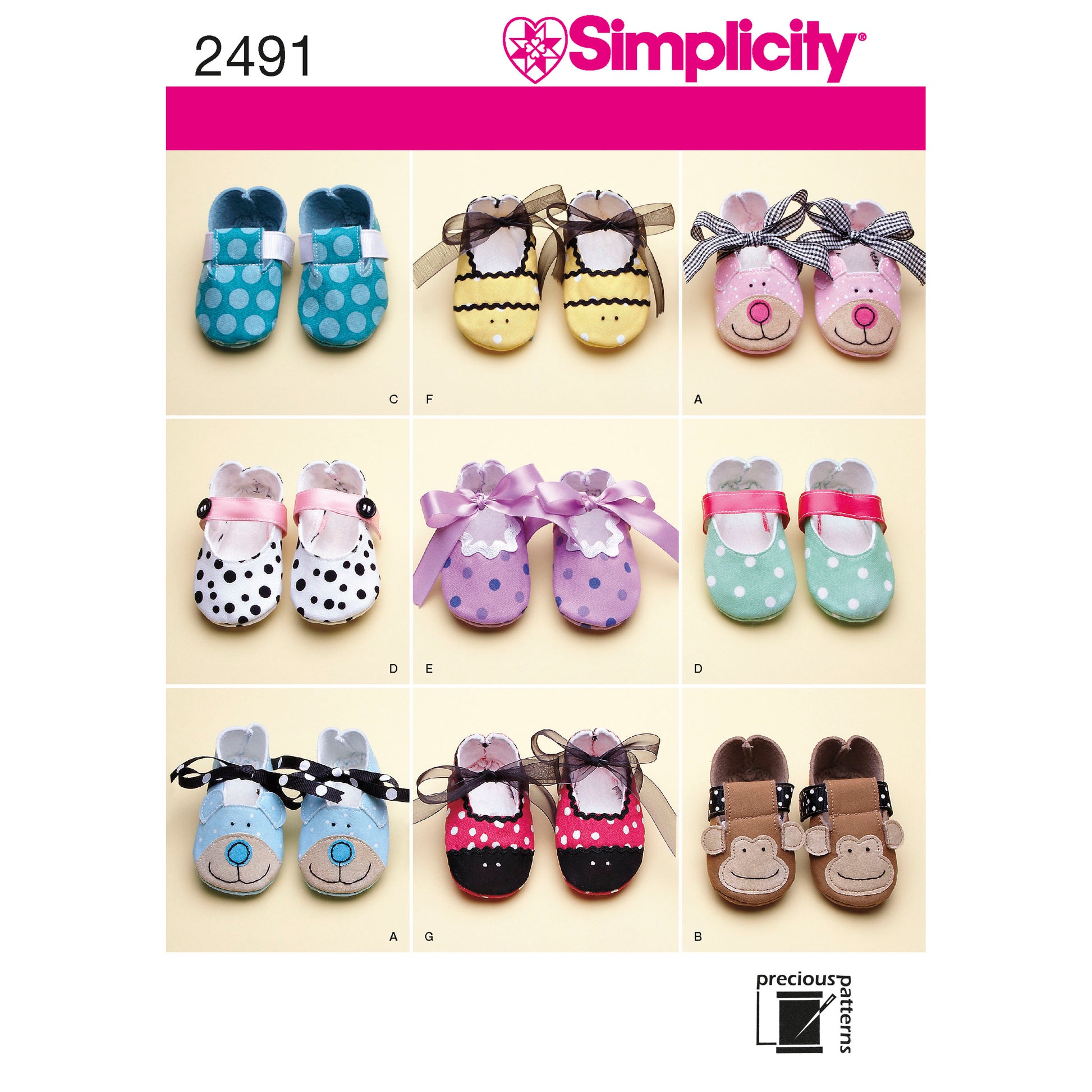 Symønster Simplicity 2491 - Baby | Bilde 9
