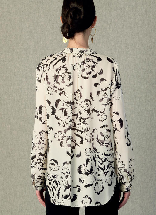 Symønster Vogue Patterns 1412 - Topp - Dame | Design: Rebecca Taylor | Bilde 3