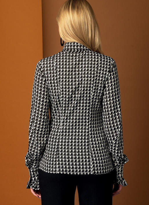 Symønster Vogue Patterns 9029 - Bluse Skjorte - Dame | Bilde 6