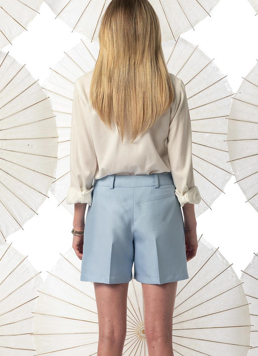 Symønster Vogue Patterns 9008 - Shorts - Dame | Bilde 4