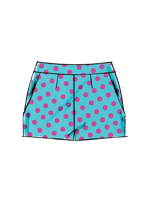 Symønster McCall´s 6930 - Bukse Shorts - Dame | Bilde 7