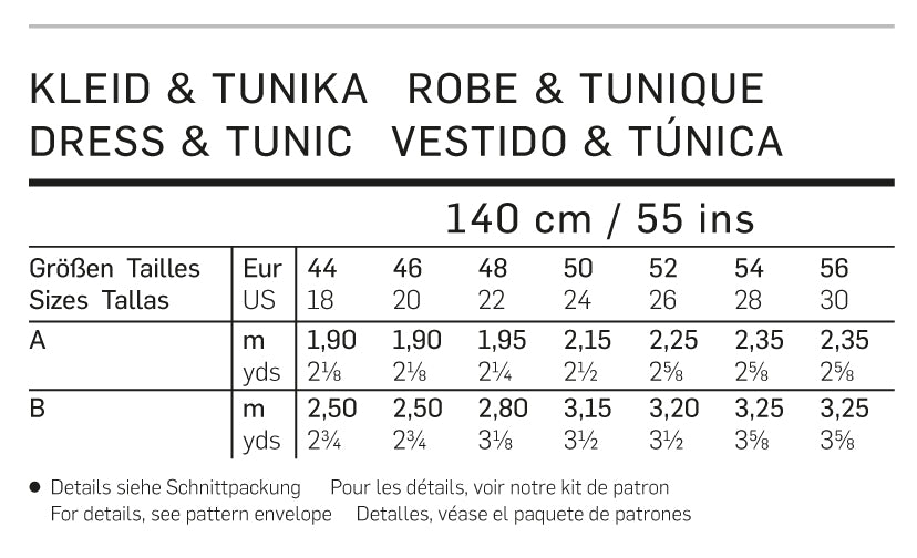 Symønster PDF symønster - Burda 6972 - Kjole Tunika Jakke - Dame - Casual | Bilde 4