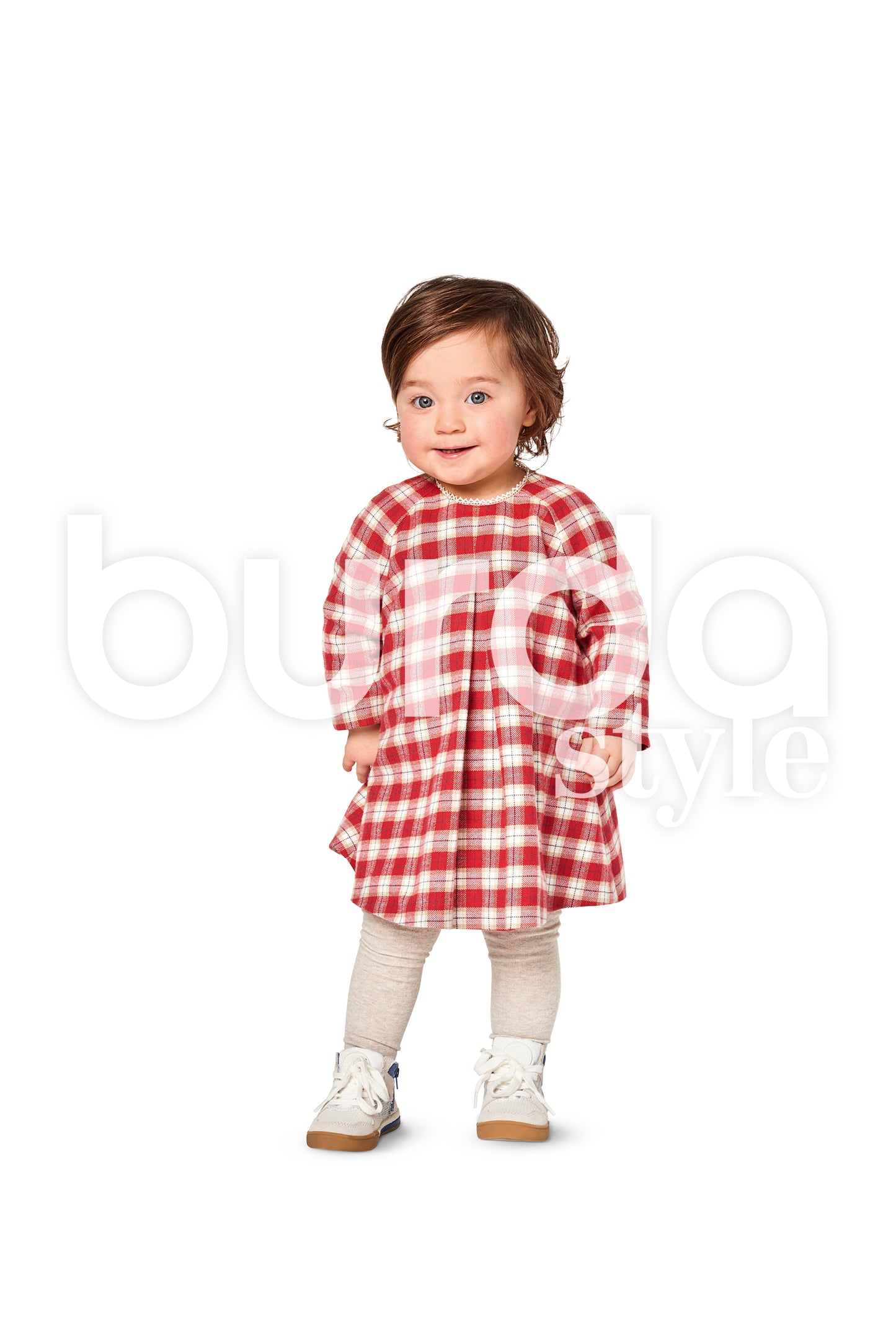 Symønster Burda 9348 - Bluse Bukse Kjole - Baby | Bilde 1