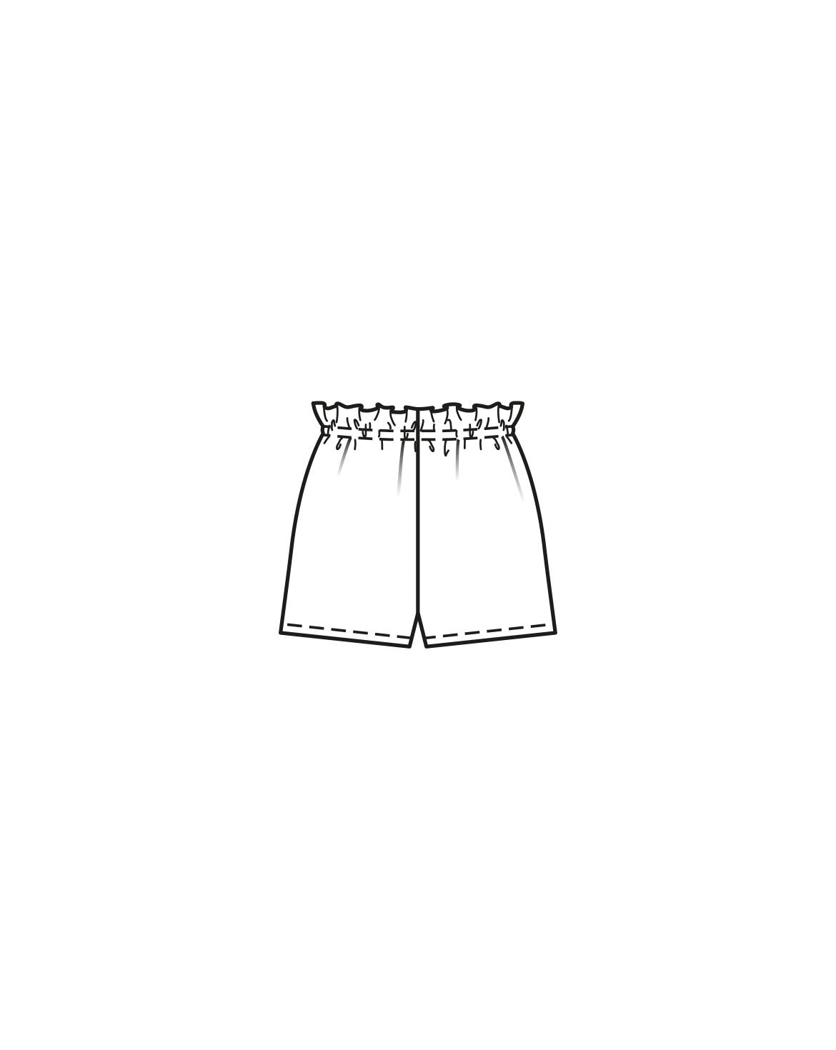 PDF-symønster - Burda 03/2023  #5A - Shorts - Dame | Bilde 7