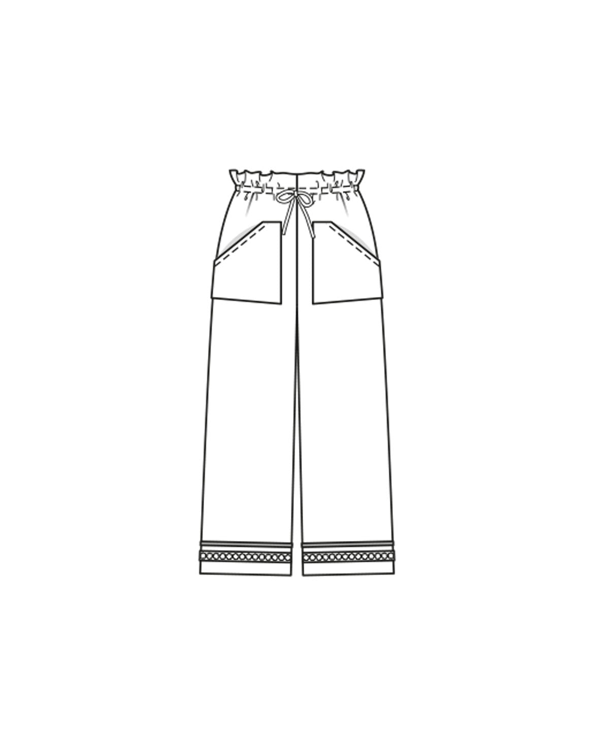 PDF-symønster - Burda 03/2023 #5B - Bukse Shorts - Dame | Bilde 8