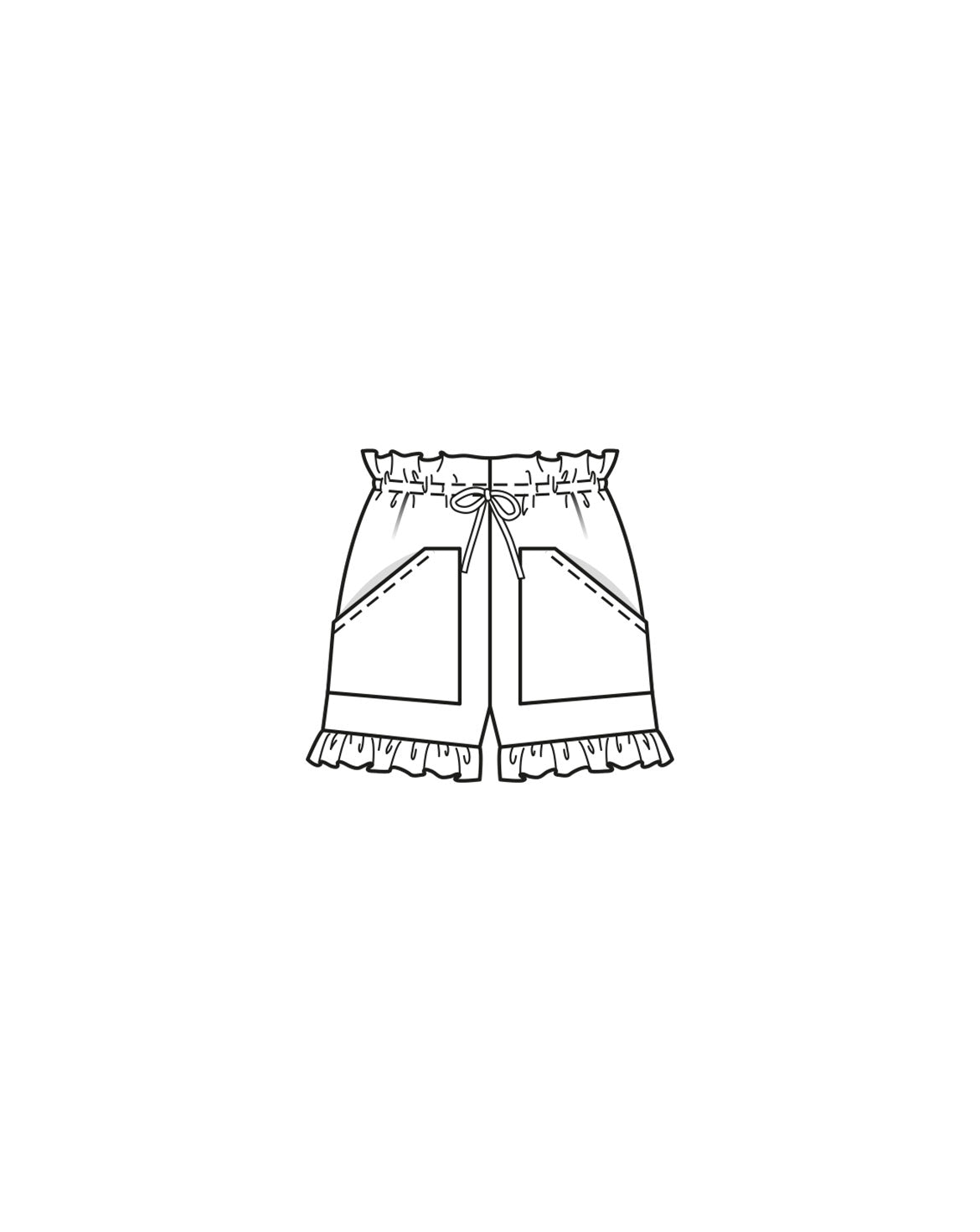 PDF-symønster - Burda 03/2023 #5C - Shorts - Dame | Bilde 6