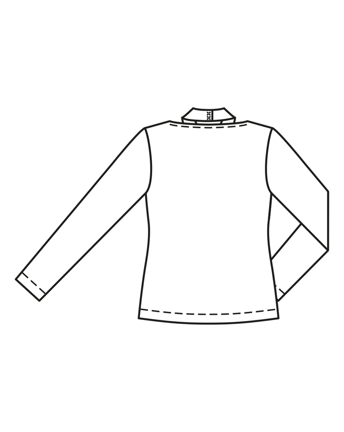 PDF-symønster - Burda 03/2023  #11 - Bluse Skjorte - Dame | Bilde 5
