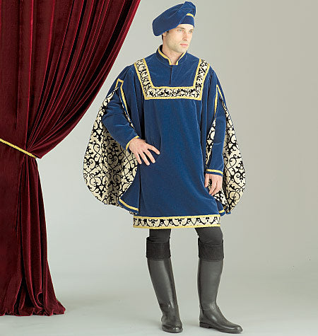 Symønster McCall´s 2007 - Tunika Historisk kostyme - Herre - Hatt | Bilde 1
