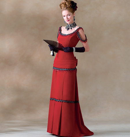 Symønster McCall´s 2031 - Kjole Jakke Historisk kostyme - Dame | Bilde 2