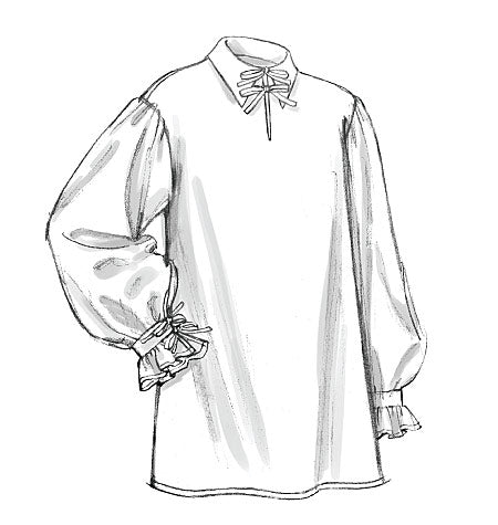 Symønster McCall´s 2038 - Skjorte - Dame Herre | Bilde 4