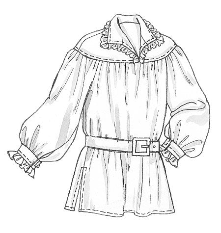 Symønster McCall´s 2059 - Skjorte Historisk kostyme - Herre | Bilde 3