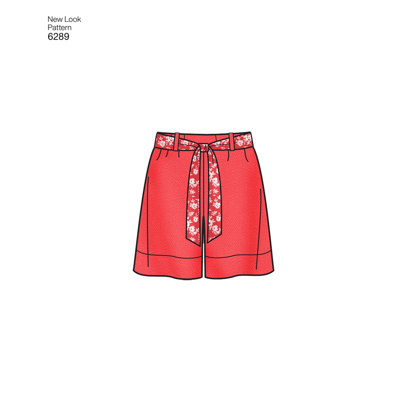 Symønster New Look 6289 - Bukse Shorts - Dame | Bilde 1