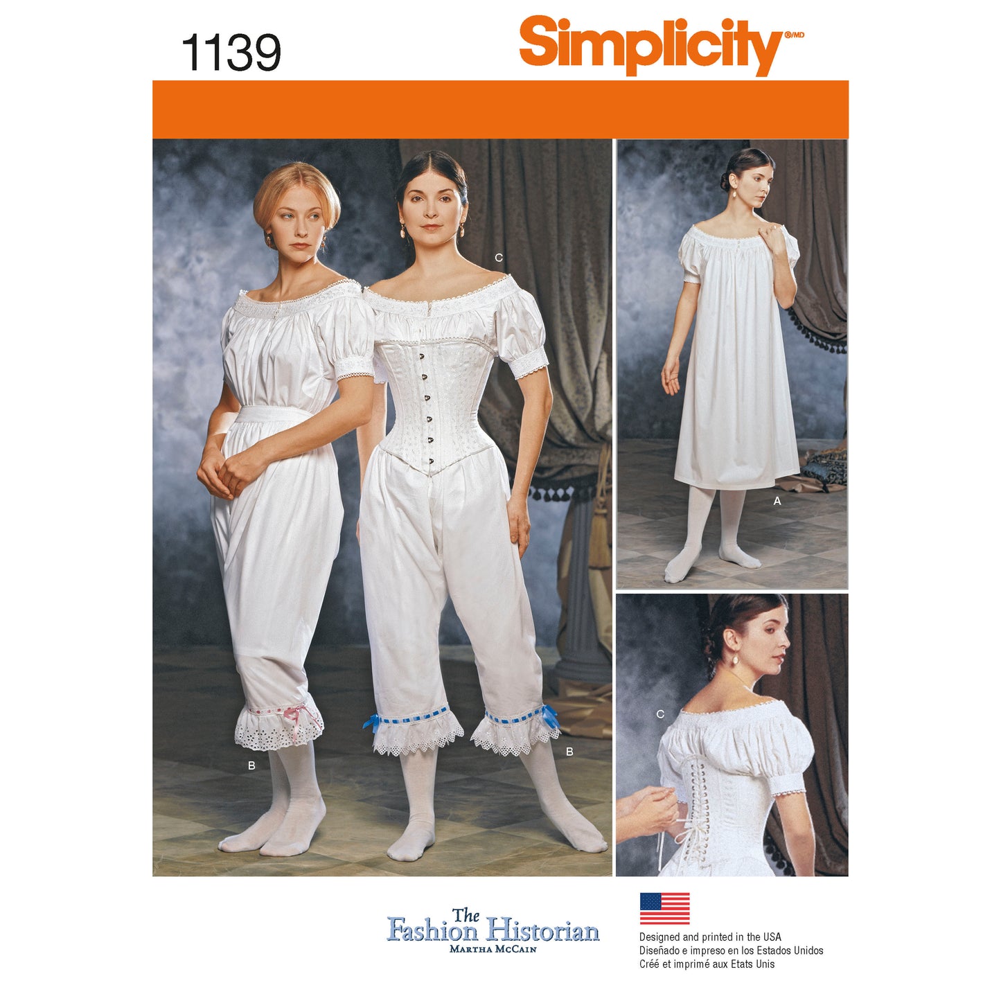 Symønster Simplicity 1139 - Dame | Bilde 5
