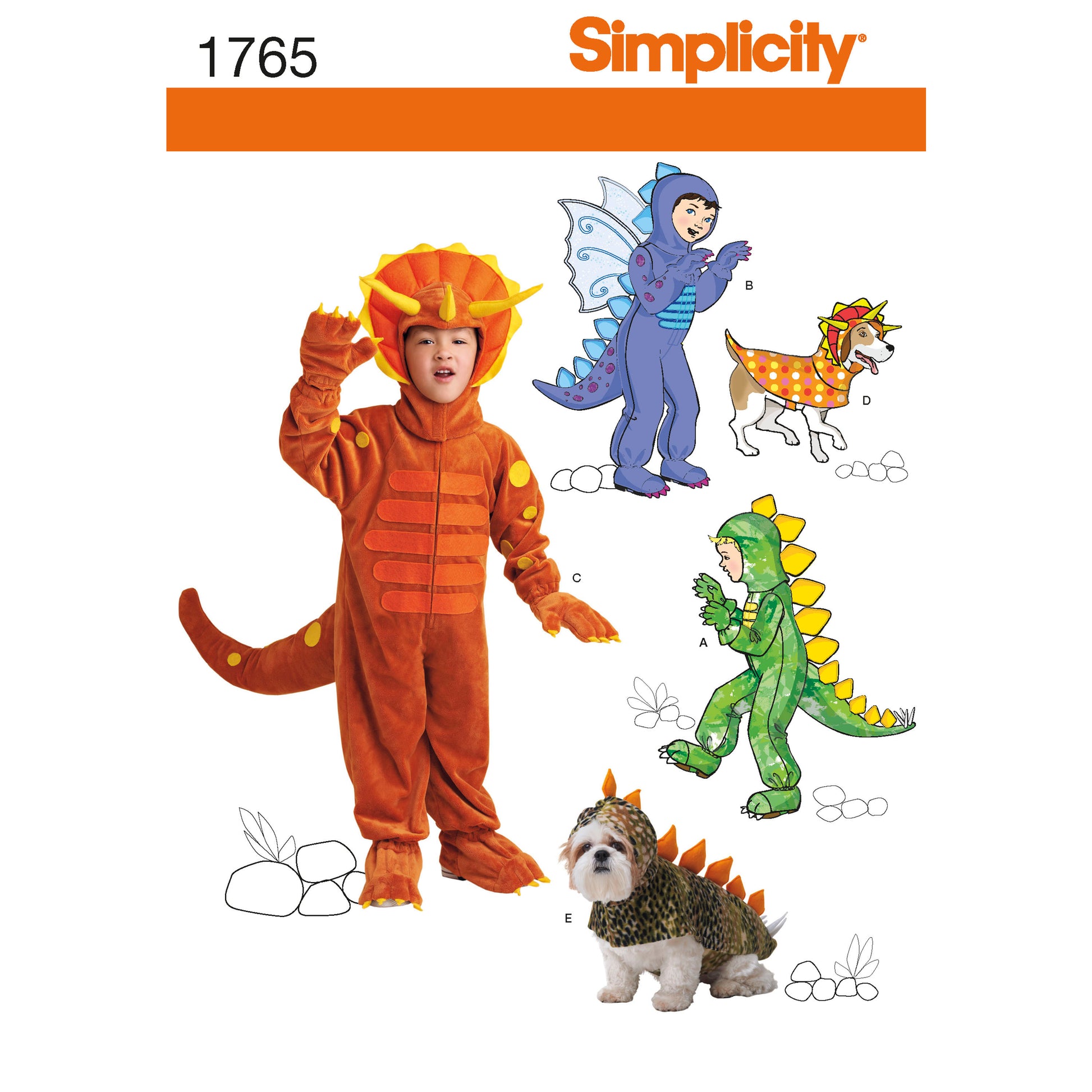 Symønster Simplicity 1765 - Kostyme - Karneval | Bilde 6