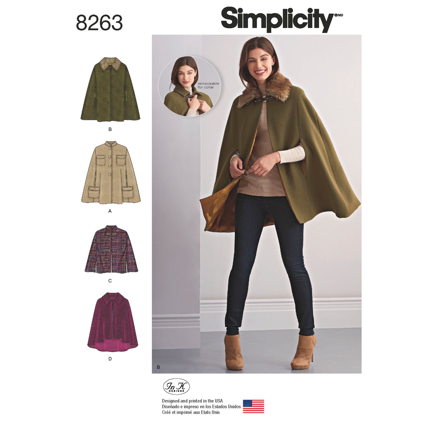 Symønster Simplicity 8263 - Dame | Bilde 3