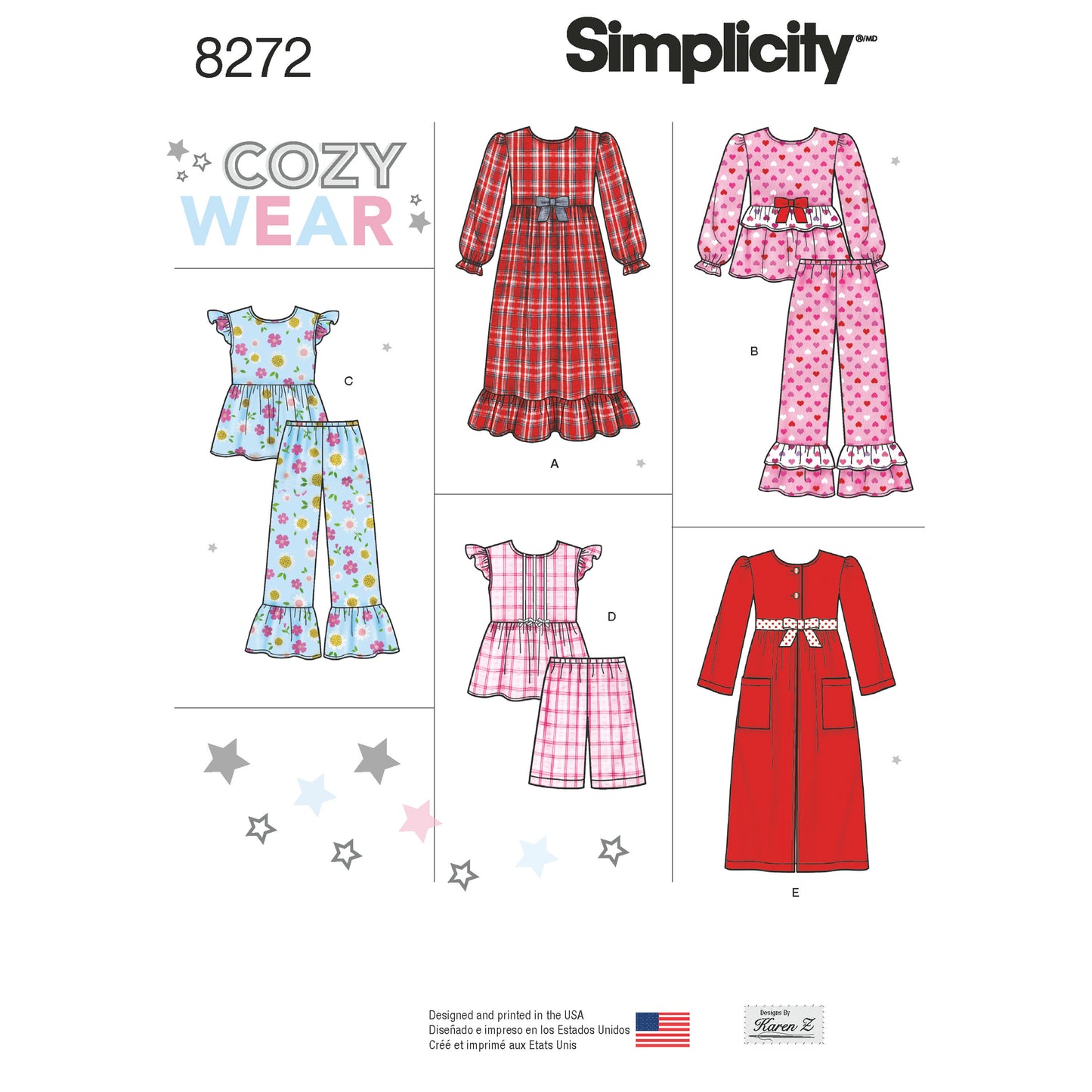 Symønster Simplicity 8272 - Topp Bukse - Jente | Bilde 7
