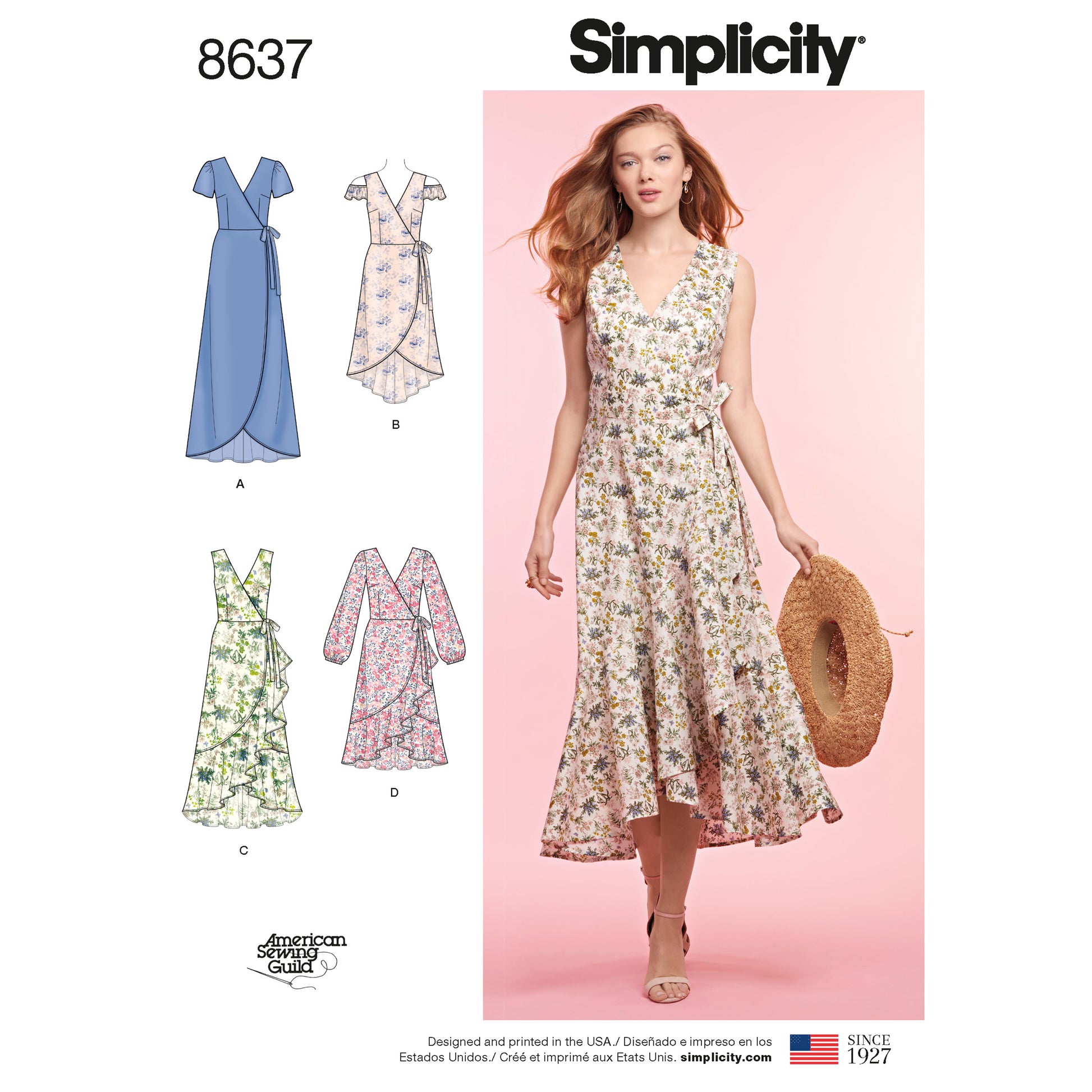Symønster Simplicity 8637 - Kjole - Dame - Casual | Bilde 5