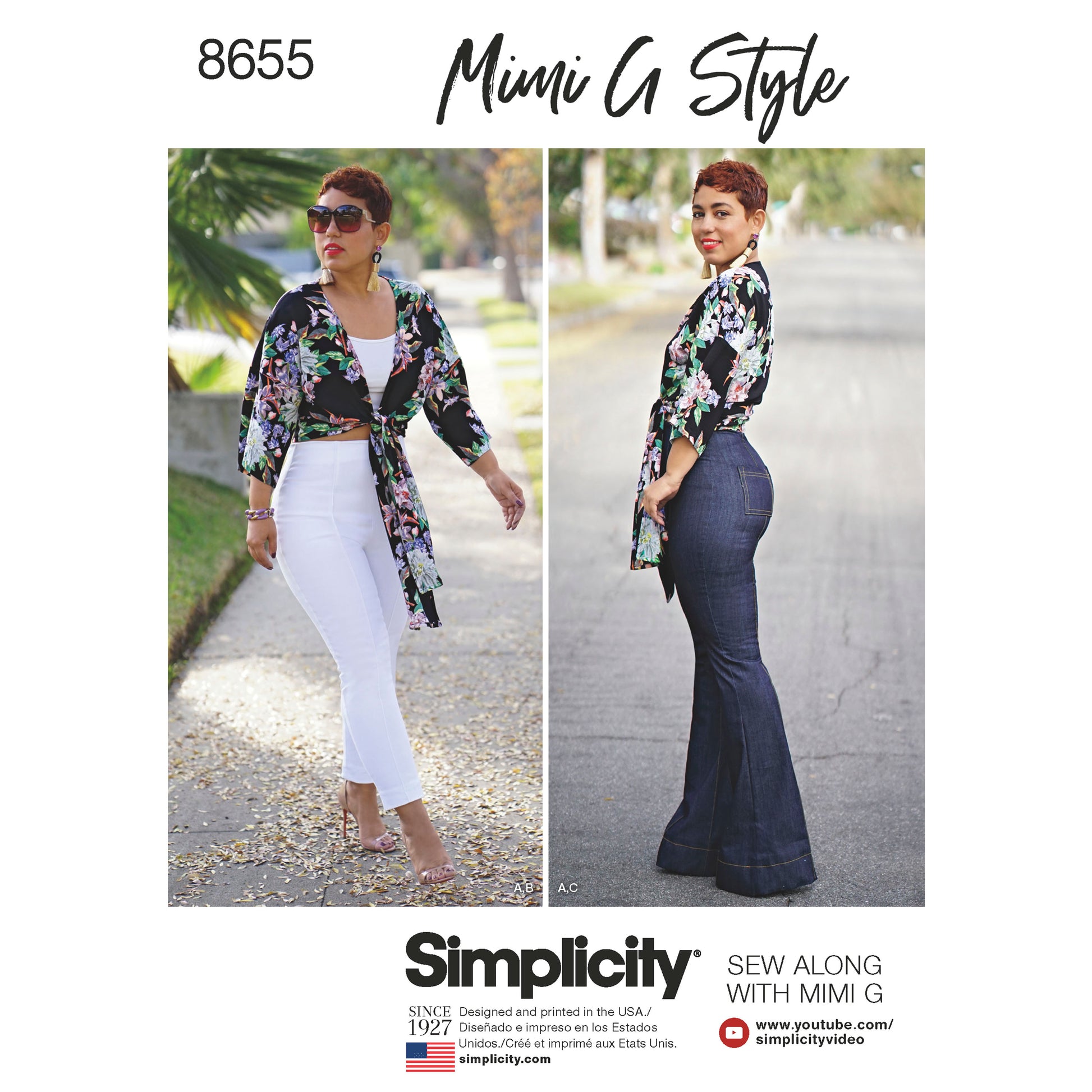 Symønster Simplicity 8655 - Bluse Topp Bukse - Dame | Bilde 6