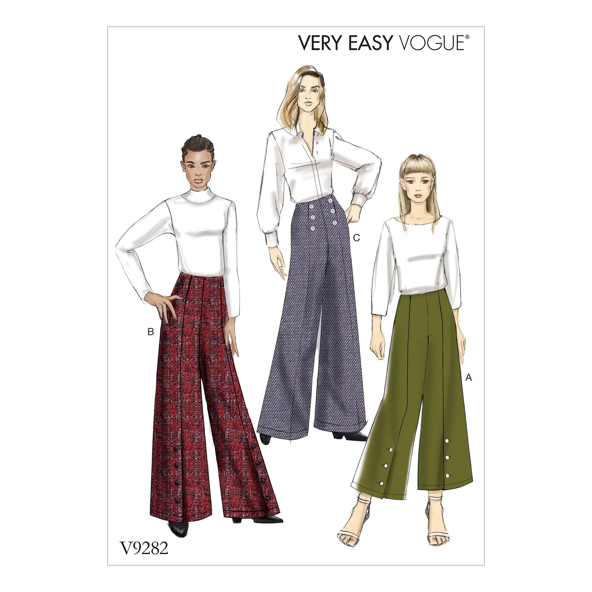 Symønster Vogue Patterns 9282 - Bukse - Dame | Bilde 6