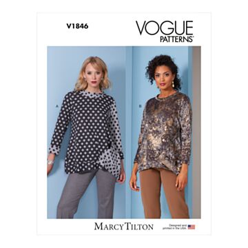 Vogue Patterns 1846 - Topp Genser - Dame