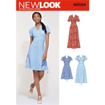 New Look 6594 - Kjole - Dame