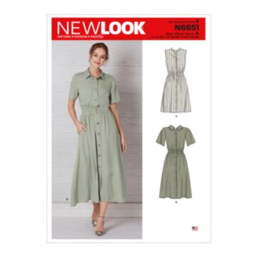 New Look 6651 - Kjole - Dame