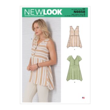New Look 6658 - Topp - Dame