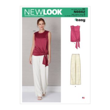 New Look 6662 - Topp Bukse - Dame