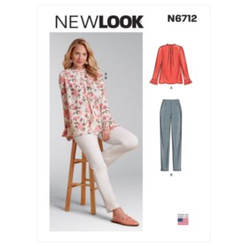 New Look 6712 - Topp Bukse - Dame