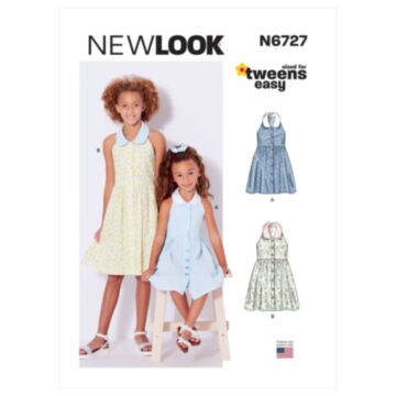 New Look 6727 - Kjole Skjørt - Jente