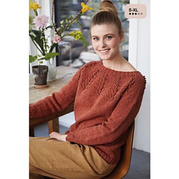 PDF-strikkeoppskrift - Allt om handarbete 1019 - 302 - Genser - Dame