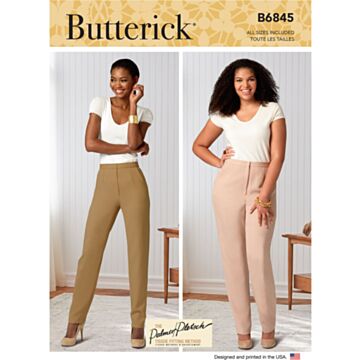 Butterick 6845 - Bukse - Dame