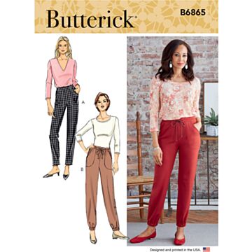 Butterick 6865 - Bukse - Dame