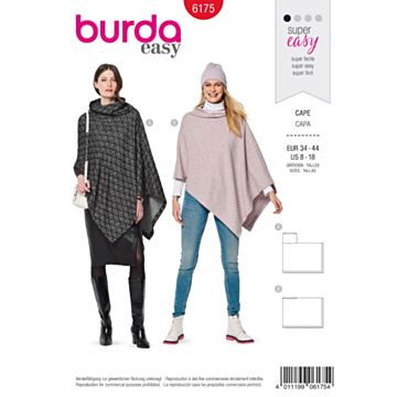 Burda 6175 - Yttertøy - Dame