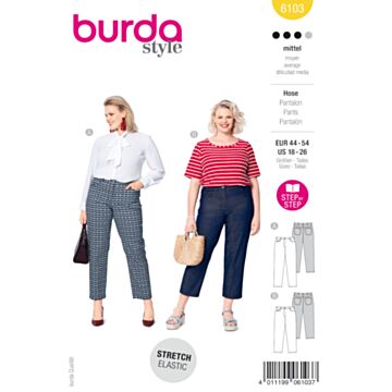 Burda 6103 - Bukse