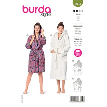 Burda 6094 - Pysjamas - Dame
