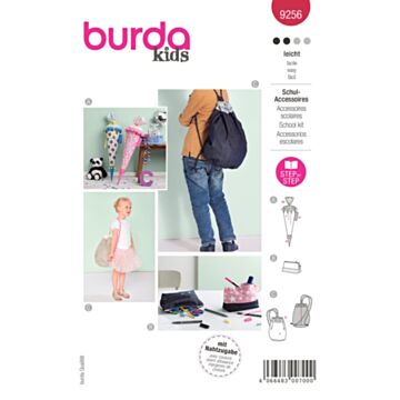 Burda 9256 - Veske - Skolestart