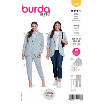 Burda 5935 - Jakke - Dame - Business