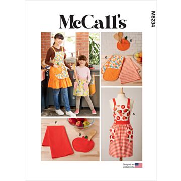 McCall´s 8234 - Forkle - Dame & barn