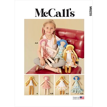 McCall´s 8235 - Dukke og klær