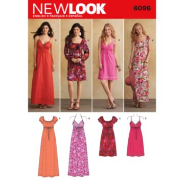 New Look 6096 - Kjole - Dame