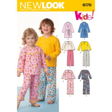 New Look 6170 - Topp Bukse Pysjamas - Baby