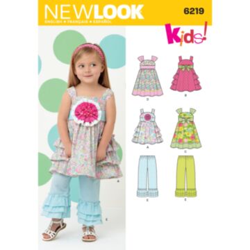 New Look 6219 - Kjole Bukse - Baby