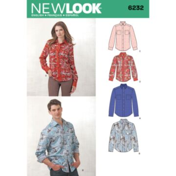 New Look 6232 - Skjorte - Dame