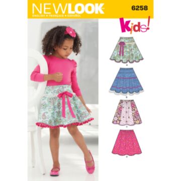 New Look 6258 - Skjørt - Jente