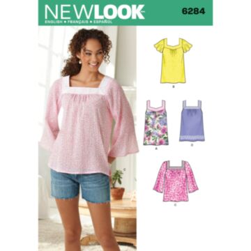 New Look 6284 - Topp Genser - Dame